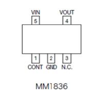 15V耐壓 200mA 穩壓器IC MM1836, MM1856 系列
